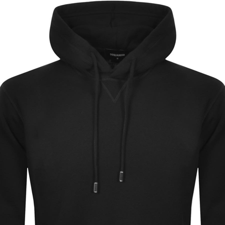 Alternative Image for ProductDSQUARED2 Logo Pullover Hoodie Black2